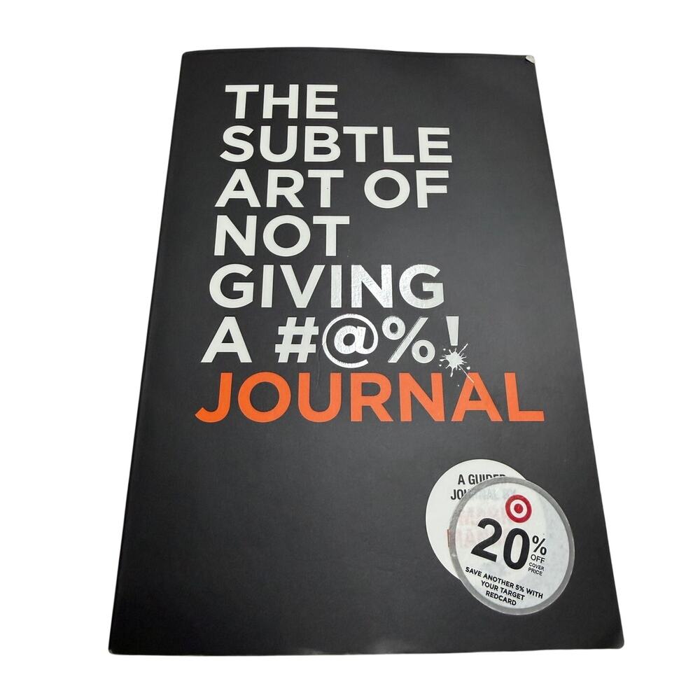 Subtle Art of Not Giving a #@%! Journal Merch Edition: The Journal
